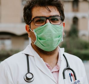 Medical Professional with Mask