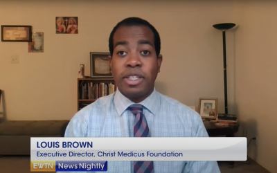 Louis Brown Discusses COVID-19’s Impact on African American Communities on EWTN News Nightly