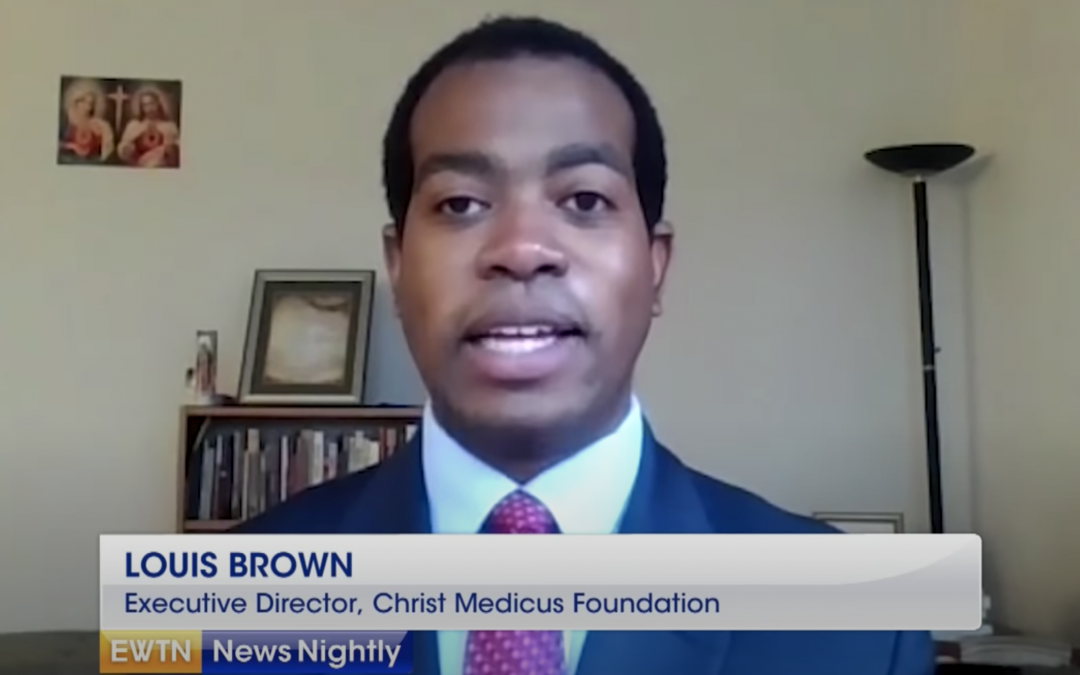 Louis Brown Discusses Howard County, MD Executive Order Prohibiting Communion on EWTN News Nightly